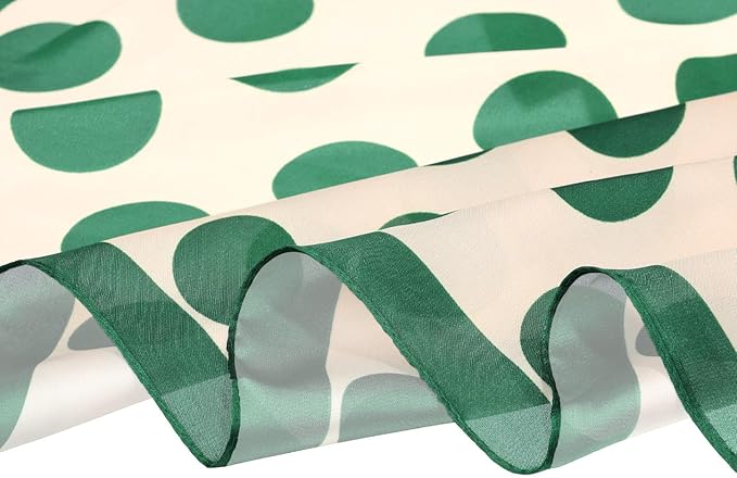 70cm Polka Dots Square Scarf Neck Scarves Kerchief Neckerchief Headband for Women